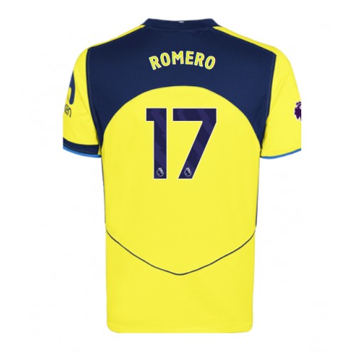 Dres Tottenham Hotspur Cristian Romero #17 Rezervni 2025-26 Kratak Rukav
